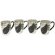 Certified International Melanzana Mugs - Set of 4, 20 fl.oz.
