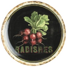 Certified International Radishes Serving Platter - Ceramic, 15” in Farm Fresh - Closeouts