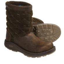 Chaco Arbora Boots - Wool, Leather (For Women) in Chocolate Brown - Closeouts