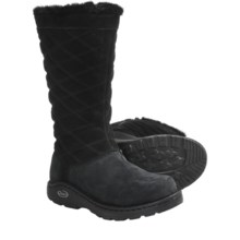 Chaco Arbora Tall Boots - Waterproof, Leather (For Women) in Black - Closeouts