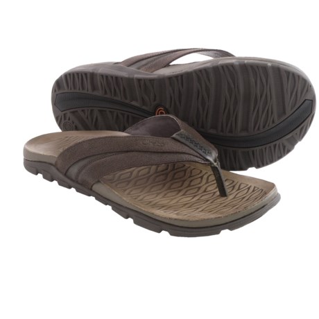 Chaco Cabrera Flip Flops Leather (For Men)