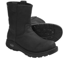 Chaco Credence Wool Snow Boots - Waterproof, Slip-Ons, Leather (For Men) in Black - Closeouts