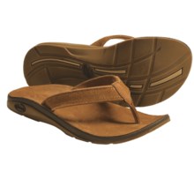 Chaco Flippa EcoTread Thong Sandals - Flip-Flops, Leather, Recycled Materials (For Women) in Suned - Closeouts