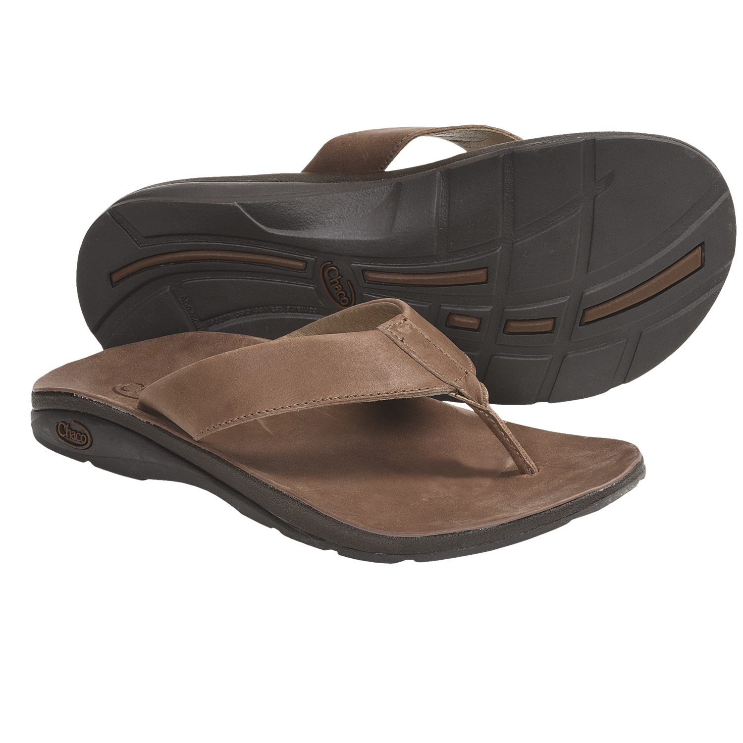 Chaco Flip of Faith EcoTread Flip-Flop Sandals - Leather (For Men ...
