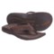 Chaco Flippin Chill Ecotread Thong Sandals - Flip-Flops, Recycled Materials (For Men) in Chocolate Brown