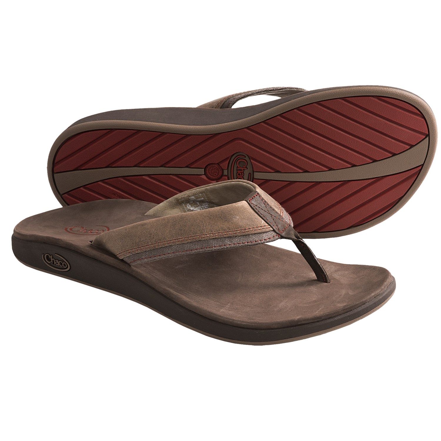 Chaco Fontas Sandals - Leather, Flip-Flops (For Men) - Save 29%