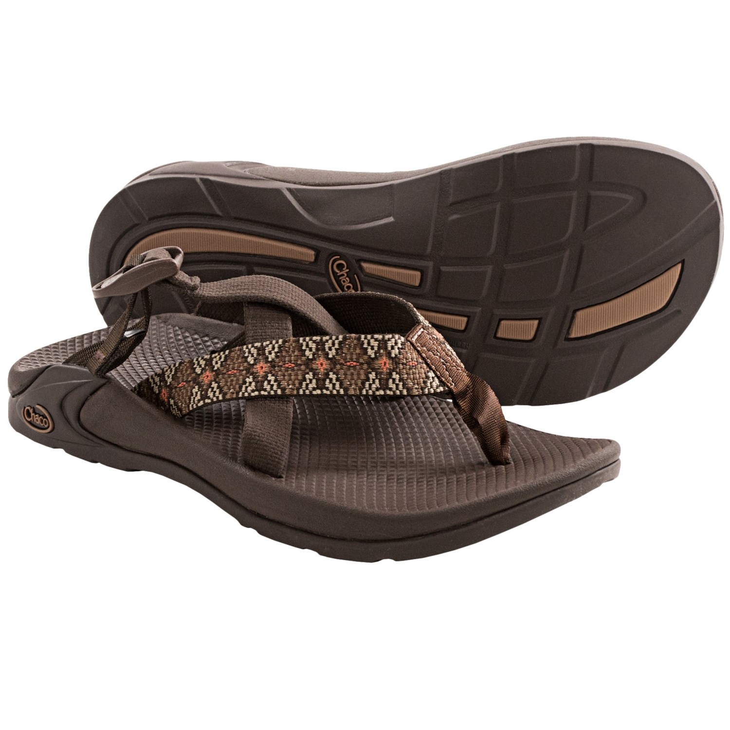 Chaco Hipthong Two EcoTread Sport Sandals (For Men) in Diamond Eyes ...