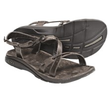 Chaco Local Ecotread Sport Sandals - Leather (For Women) in Chocolate Brown - Closeouts
