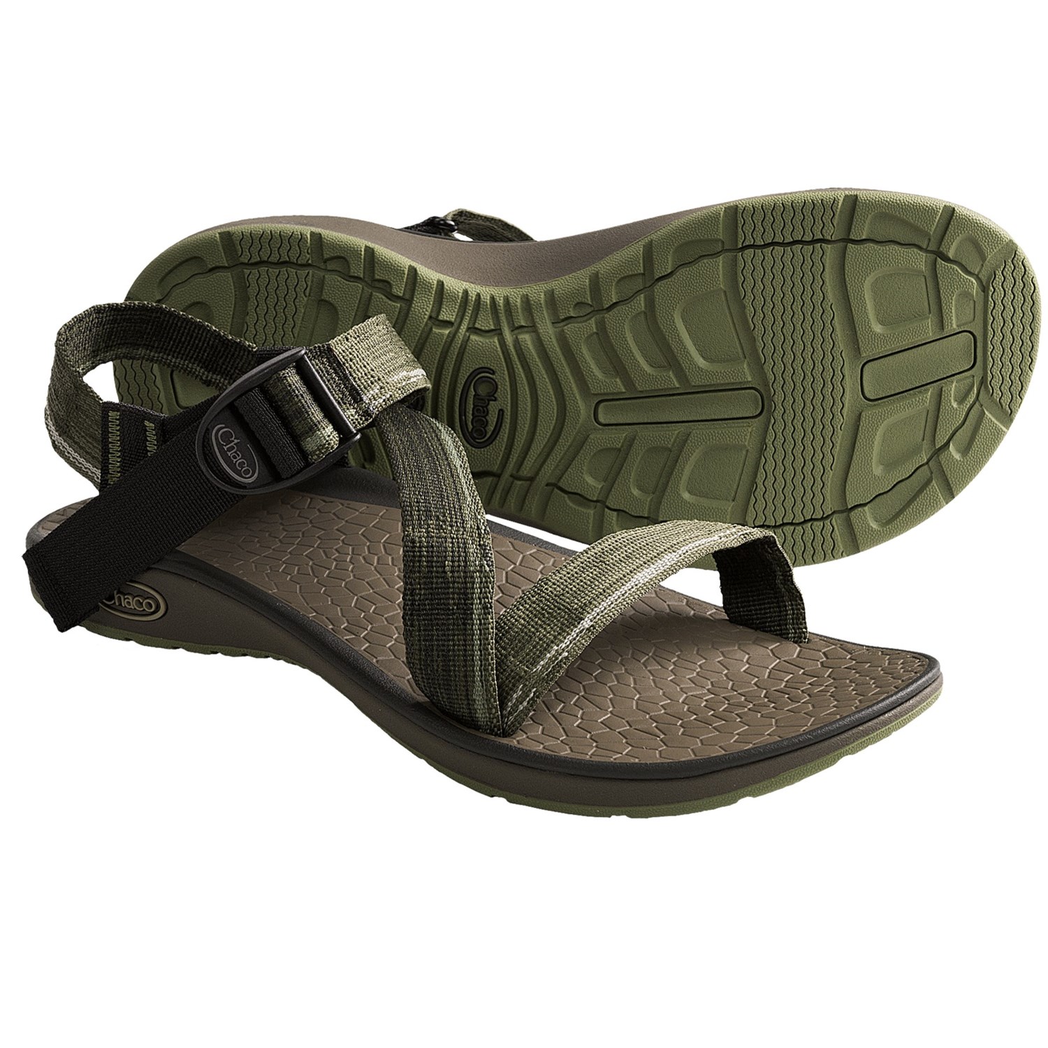 Chaco Mighty Sandals (For Men) in Seeing Green