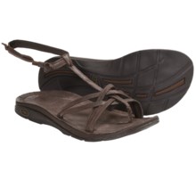 Chaco Native Ecotread Sandals - Leather (For Women) in Chocolate Brown - Closeouts