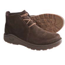 Chaco Otis Chukka Boots - Waxy Suede (For Men) in Chocolate Brown - Closeouts