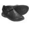 Chaco PedShed Shoes - Waxed Suede (For Men) in Black