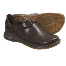 Chaco Pedshed Vibram® Gunnison Clogs - Leather (For Women) in Chocolate Brown/Stitch Brown - Closeouts
