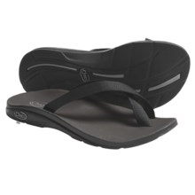 Chaco Tanana EcoTread Thong Sandals - Flip-Flops, Reycled Materials (For Women) in Black - Closeouts