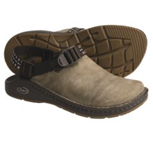 Chaco Toe Coop Clogs - Leather  (For Women) in Brindle/Winter Brown - Closeouts