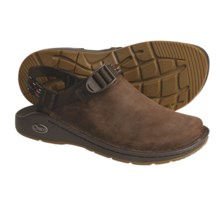Chaco Toe Coop Clogs - Leather  (For Women) in Chocolate Brown/Stitch Brown - Closeouts