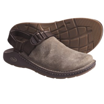 Chaco ToeCoop Shoes - Leather, Slip-Ons (For Men) in Brindle/Travel