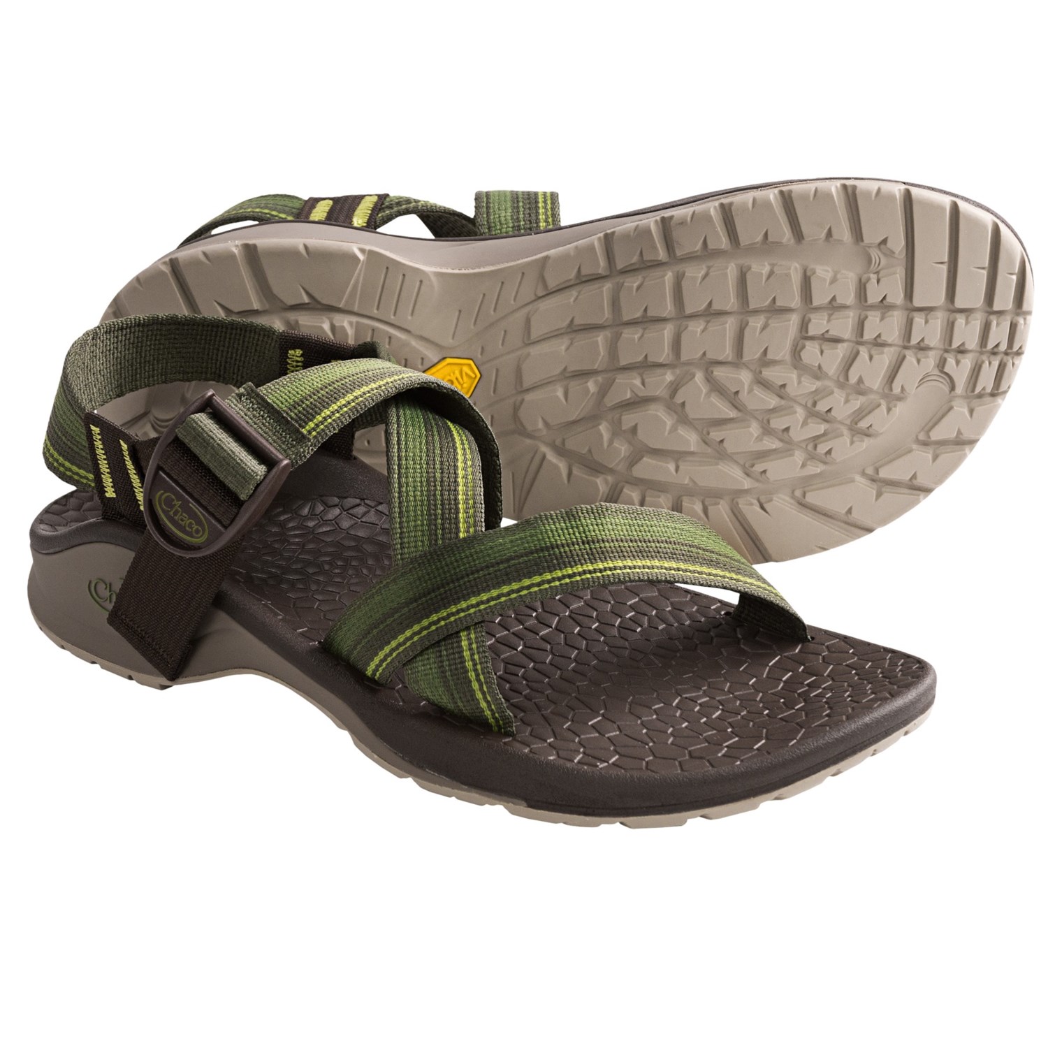 Chaco Updraft Genweb Sport Sandals (For Men) in Greener