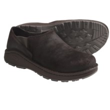 Chaco Zoggonit Shoes - Leather, Slip-Ons (For Men) in Chocolate Brown - Closeouts