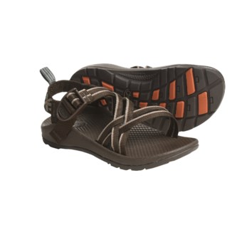 Chaco ZX/1 Sandals (For Girls) in Chocolate/Flower Patch