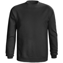 Champion 50/50 Sweatshirt - Long Sleeve (For Men and Women) in Black - 2nds