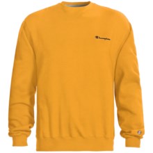 Champion Logo Sweatshirt - Long Sleeve (For Men) in Gold - 2nds