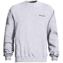 Champion Logo Sweatshirt - Long Sleeve (For Men) in Grey Heather - 2nds