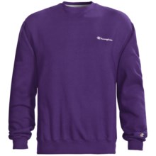 Champion Logo Sweatshirt - Long Sleeve (For Men) in Purple - 2nds