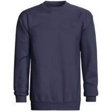 Champion Sweatshirt - Crew Neck, Long Sleeve (For Men and Women) in Dark Blue - Closeouts