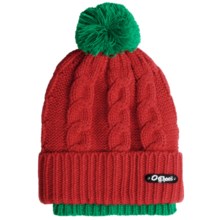 Chaos Koweba Layered Beanie Hat (For Girls) in 017 Lipstick - Closeouts