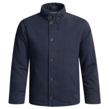 Chaps Cotton-Rich Jacket (For Men) in Navy - Closeouts