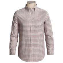 Chaps Cotton-Rich Woven Shirt - Long Sleeve (For Men) in Red - Closeouts