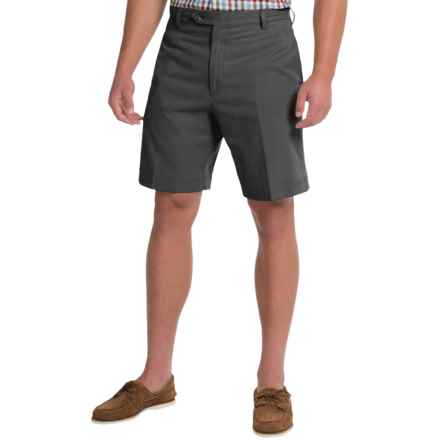 black khakis shorts