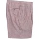 Charleston Khakis by Berle Stripe Shorts - Linen, Pleated (For Men)