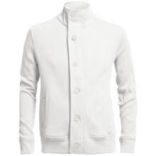 Chase Edward Cotton Knit Jacket (For Men) in Garrett White - Closeouts