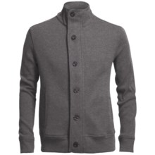 Chase Edward Cotton Knit Jacket (For Men) in Medium Heather Grey - Closeouts