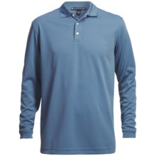 Chase Edward Golf Polo Shirt - Long Sleeve (For Men) in Slate Blue - Closeouts