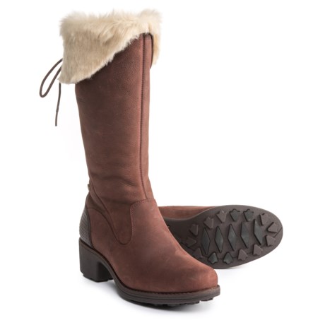 merrell women's chateau tall zip polar waterproof boot