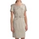 Chetta B Cotton Poplin Shirt Dress - Short Sleeve (For Women)