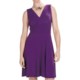 Chetta B Jersey Knit Dress - V-Neck, Sleeveless, Built-in Bra (For Women)