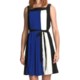 Chetta B Pleated Color-Block Dress (For Women)