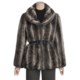 Chokolat Faux-Fur Coat - Belted (For Women)