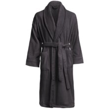 Chortex Micro-Cotton Robe - Long Sleeve (For Men and Women) in Charcoal - Closeouts