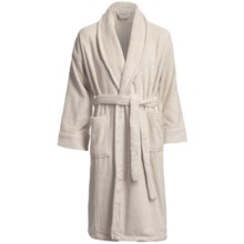 Chortex Micro-Cotton Robe - Long Sleeve (For Men and Women) in Linen - Closeouts