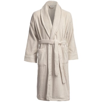 Chortex Micro-Cotton Robe - Long Sleeve (For Men and Women) in Linen