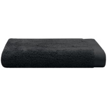Chortex Self Ridges Hand Towel - Zero-Twist Cotton, 600gsm in Black - Closeouts