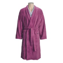 Christy Odyssey Cotton Terry Robe - Kimono Style (For Men and Women) in Pink - Closeouts