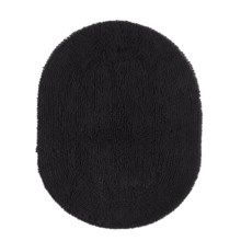 Christy Platinum Select Bath Rug - Egyptian Combed Cotton in Black - Closeouts