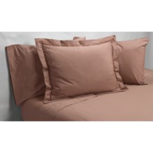 Christy Renaissance Fitted Sheet - King, 400TC Egyptian Cotton Percale in Sandalwood - Closeouts