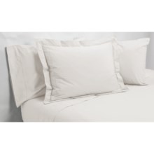 Christy Renaissance Standard Pillowcases - 400 TC Egyptian Cotton Percale in Parchment - Closeouts